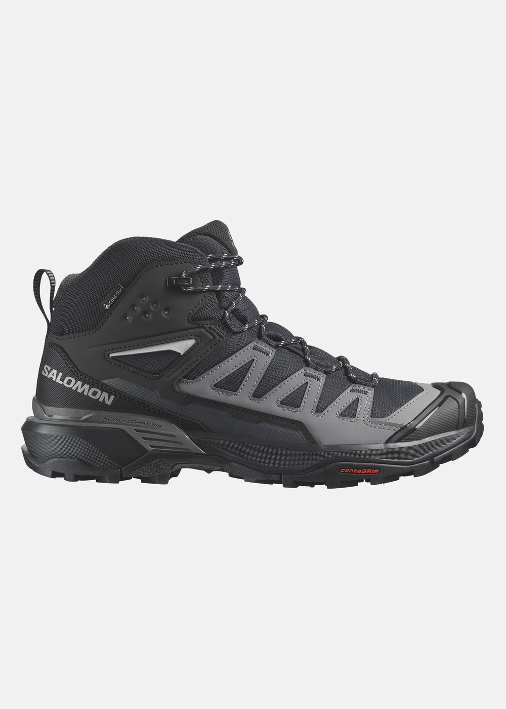 X Ultra 360 Mid Gtx, Black / Magnet / Pewter, 44 2/3 (Uk 10), Trekkingskor | Skor - Vandringsskor - Trekkingskor | Padelspecialisterna