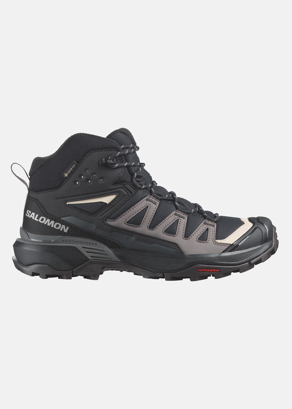 X Ultra 360 Mid Gore-Tex, Black / Plum Kitten / Shale, 36 2/3 (Uk 4), Walkingskor | Dam - Skor - Walkingskor | Padelspecialisterna
