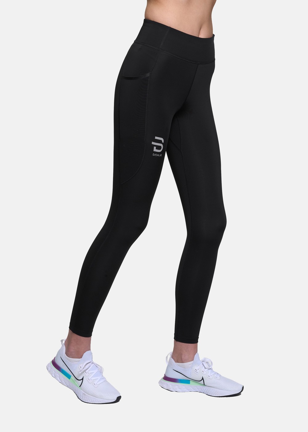 Tights Achieve Wmn, Black, Xs, Långa Tights | Dam - Kläder - Tights - Långa tights | Padelspecialisterna
