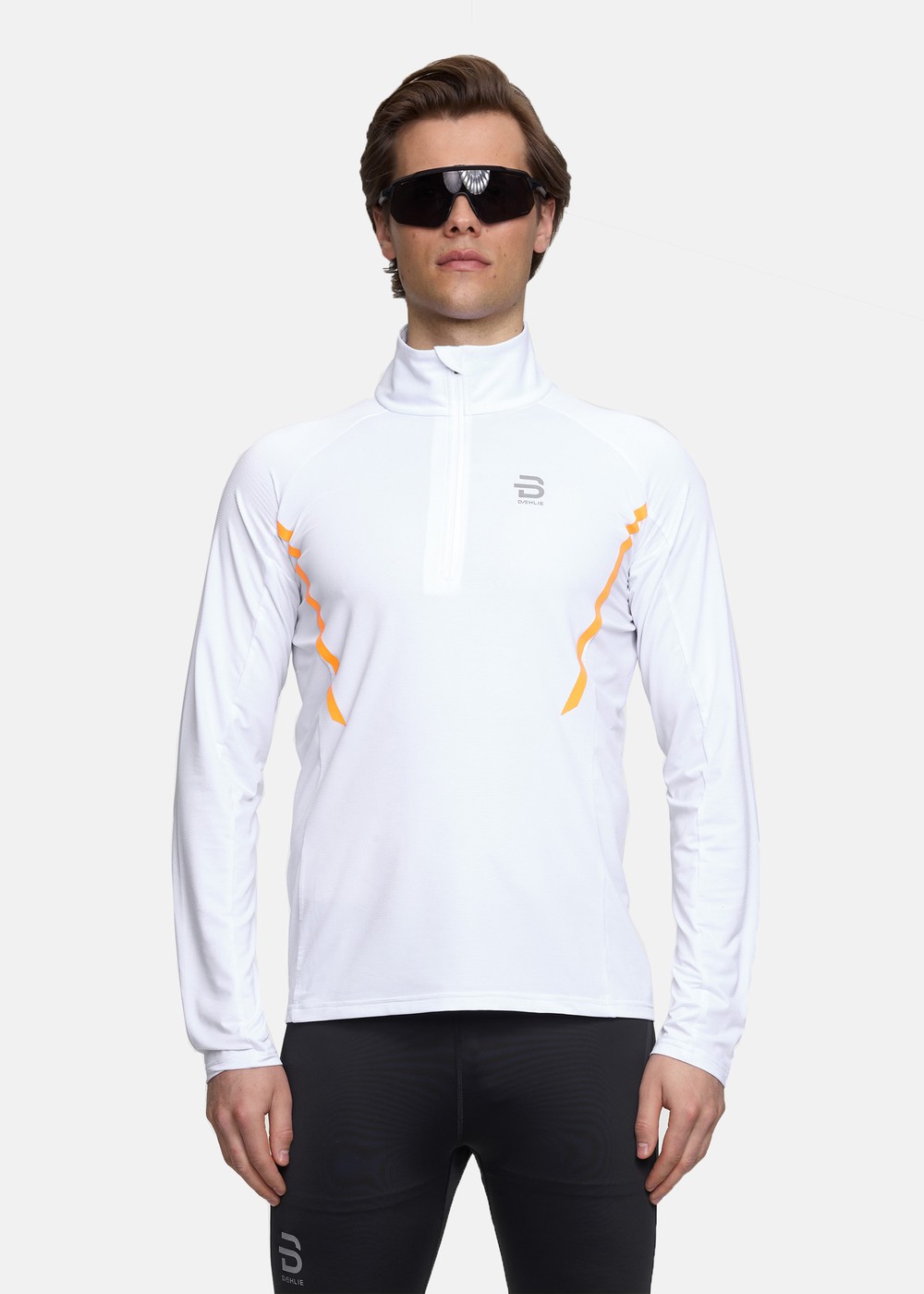 Half Zip Elite, Brilliant White, Xl, Löparkläder | Sport & aktivitet - Sporter - Löpning - Löparkläder | Padelspecialisterna