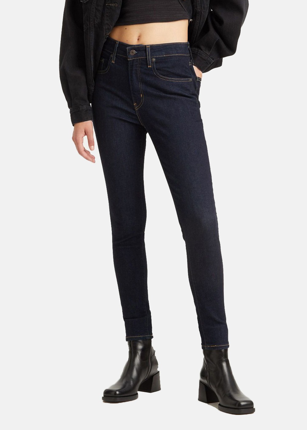 721 High Rise Skinny Blue Wave, Blue Wave, 28/30, Vardagsbyxor | Dam - KlÀder - Byxor - Vardagsbyxor | Padelspecialisterna