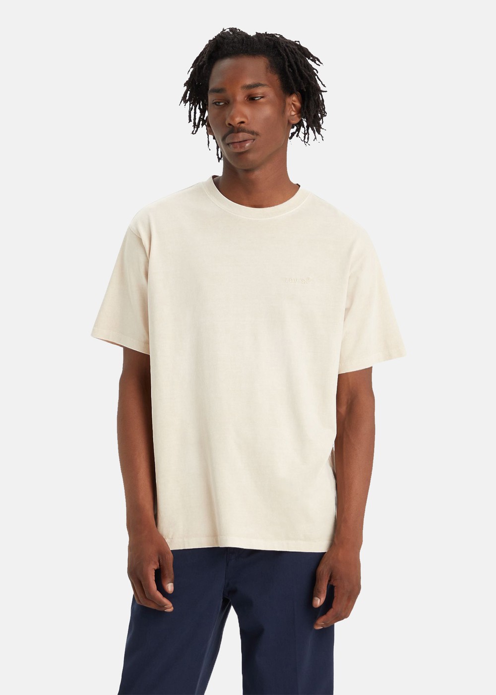 Red Tab Vintage Tee White + Je, Fog Garmen, S, T-Shirts | Herr - Kläder - T-shirts | Padelspecialisterna