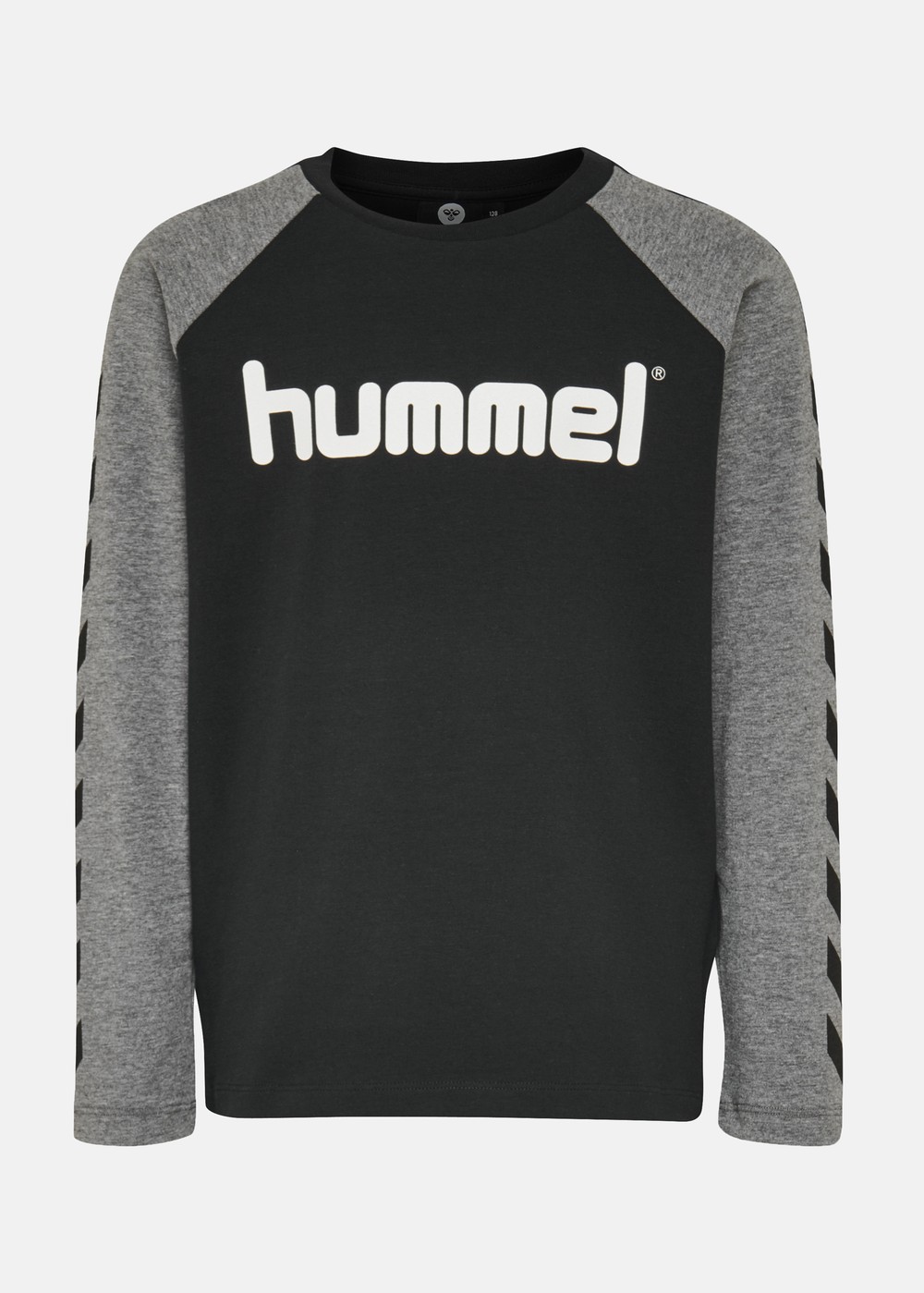 Hmlboys T-Shirt L/S, Black, 152, T-Shirts | Junior - Kläder - T-shirts | Padelspecialisterna