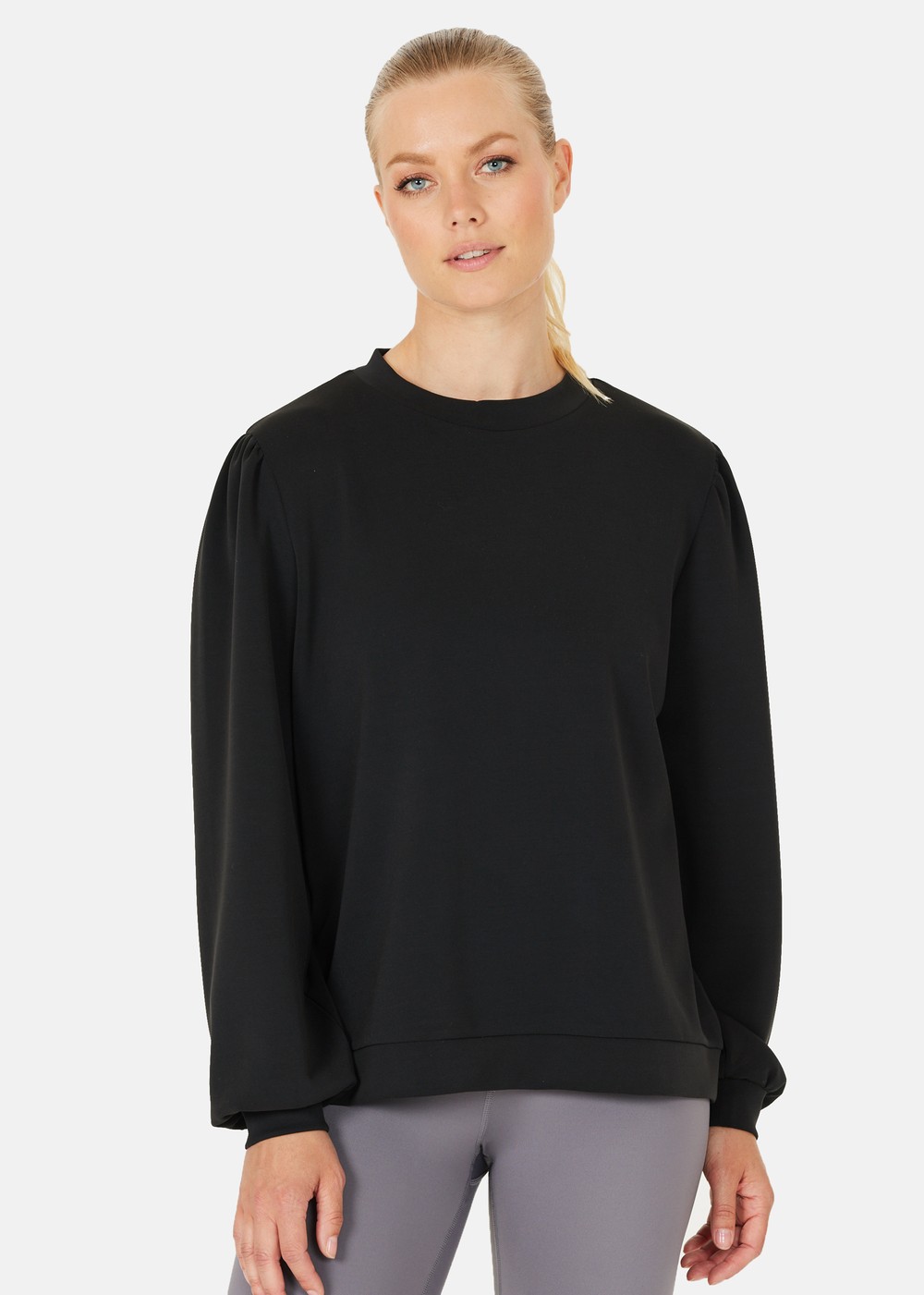 Jillnana V2 W Balloon Sleeve S, Black, 40, Sweatshirts | Dam - Kläder - Tröjor - Sweatshirts | Padelspecialisterna