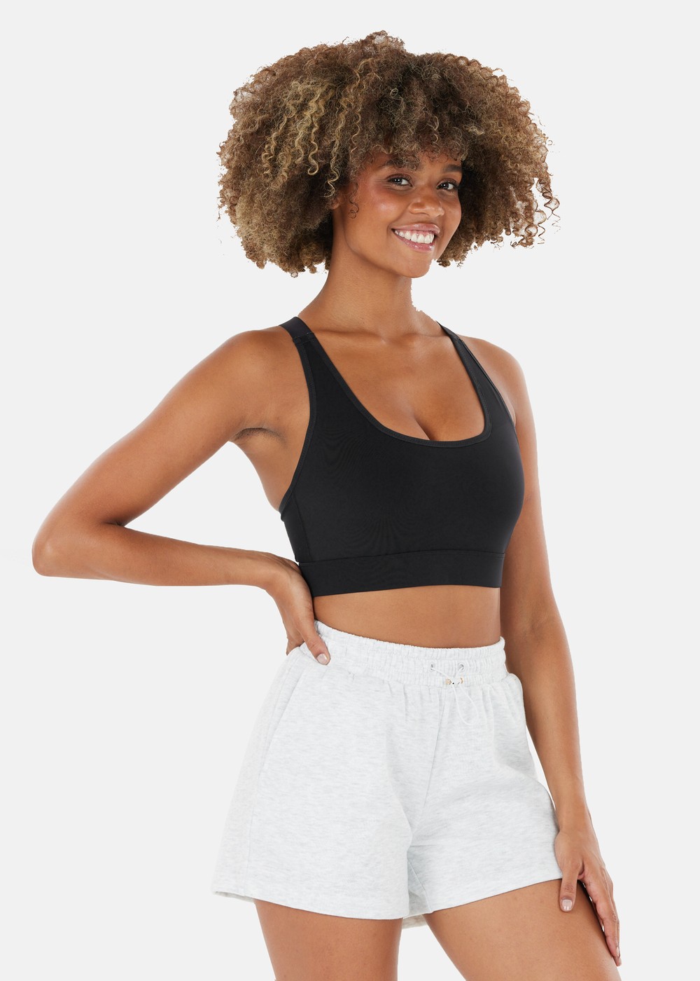 Jennie V2 W Sports Bra, Black, Xl, Sport-Bh | Dam - Aktivitet - Träningskläder - Sport-BH | Padelspecialisterna