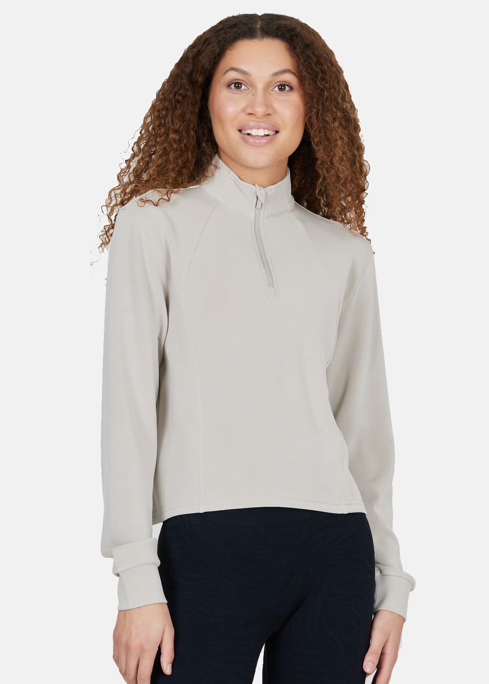 Ayanda W Midlayer, Dove, 40, Sweatshirts | Dam - Kläder - Tröjor - Sweatshirts | Padelspecialisterna