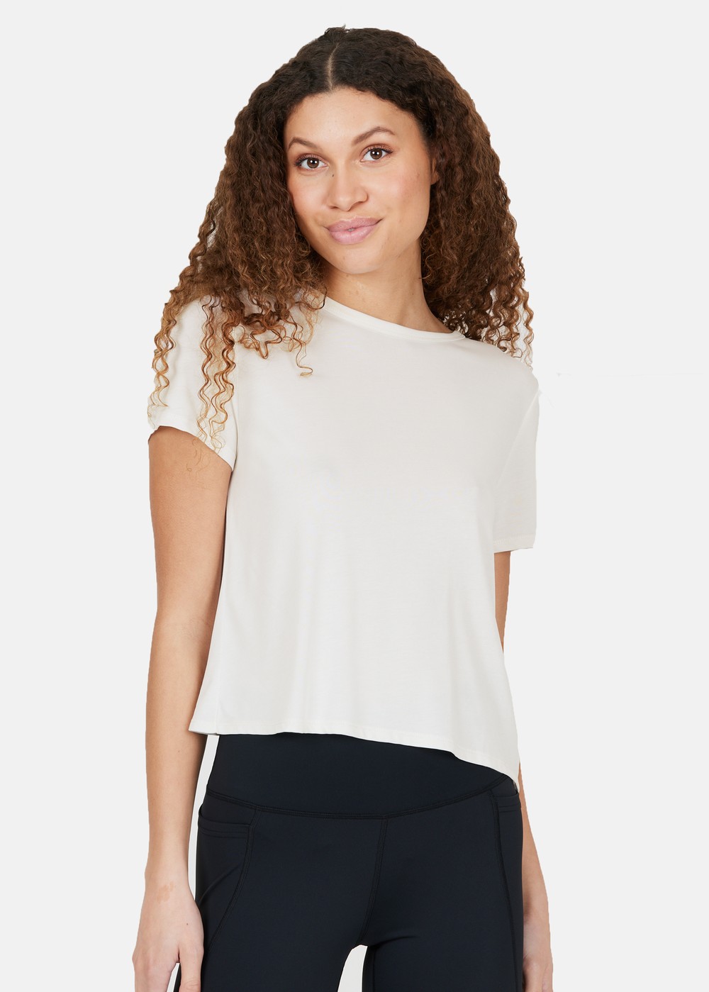 Sisith W S/S Tee, White, 46, T-Shirts | Dam - Kläder - T-shirts | Padelspecialisterna