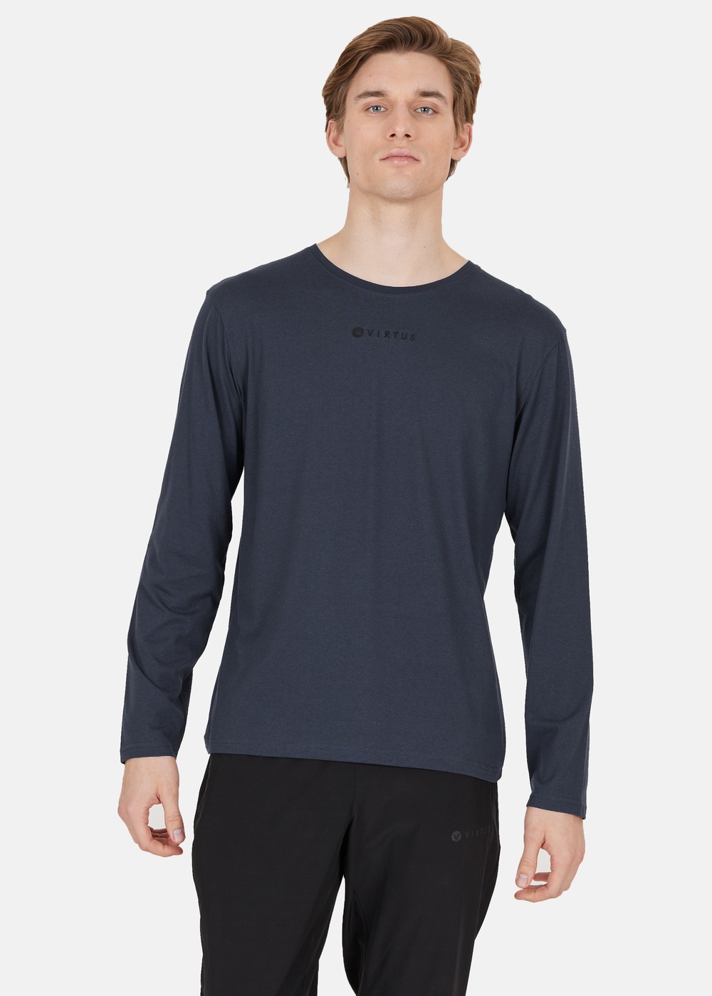 Vamod M L/S Tee, Blue Nights, S, T-Shirts | Herr - Kläder - T-shirts | Padelspecialisterna