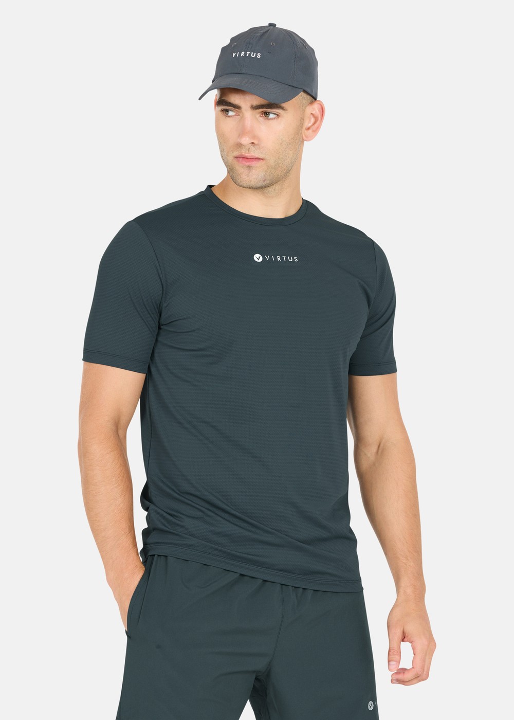 Roger M Hyperstretch S/S Tee, Dusty Forest, Xl, Tränings-T-Shirts | Herr - Aktivitet - Träningskläder - Tränings-t-shirts | Padelspecialisterna