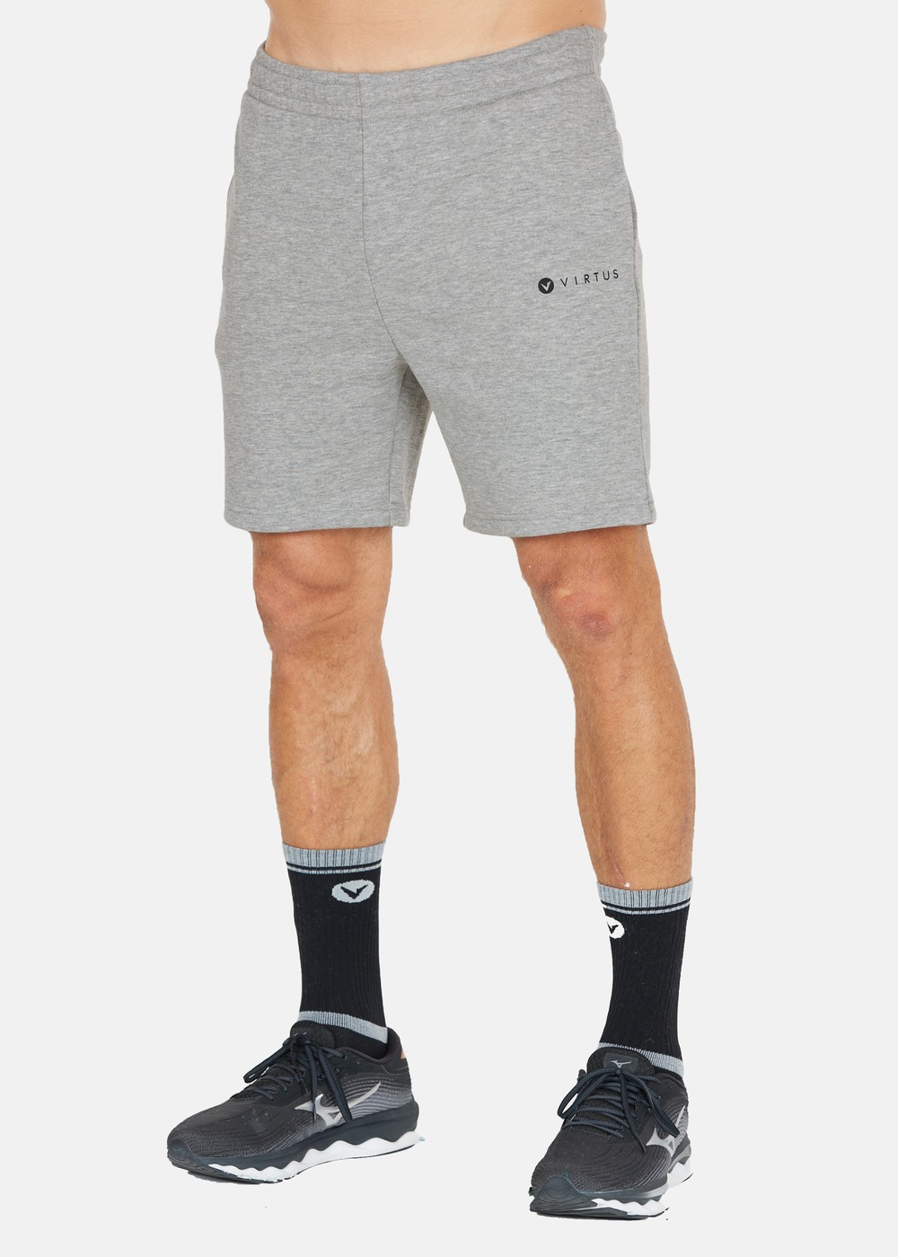 Marten M Recycled Sweat Shorts, Light Grey Melange, 2xl, Vardagsshorts | Herr - Kläder - Shorts - Vardagsshorts | Padelspecialisterna