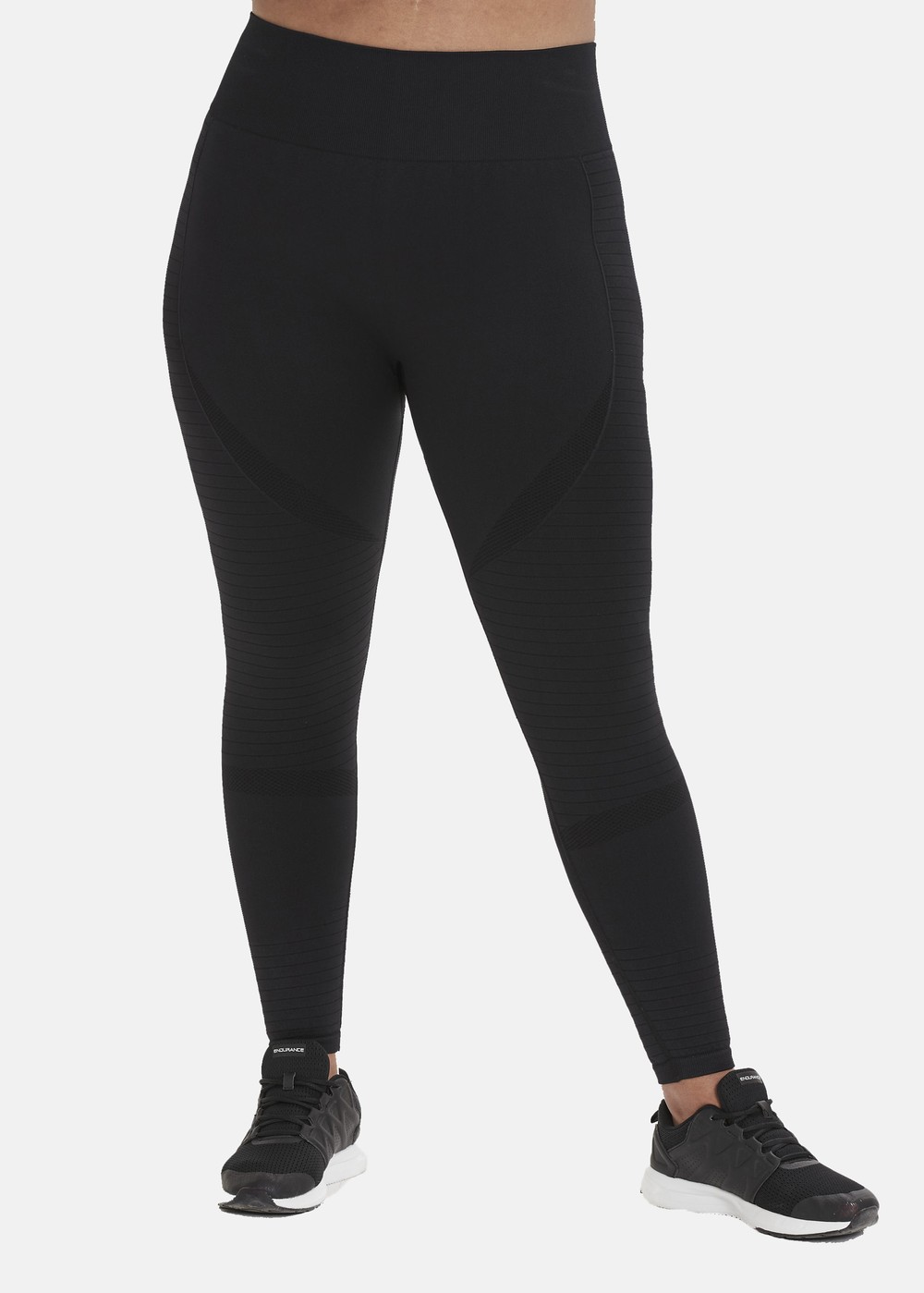 Deena W Seamless Tights, Black, 44-46,  Långa Tights