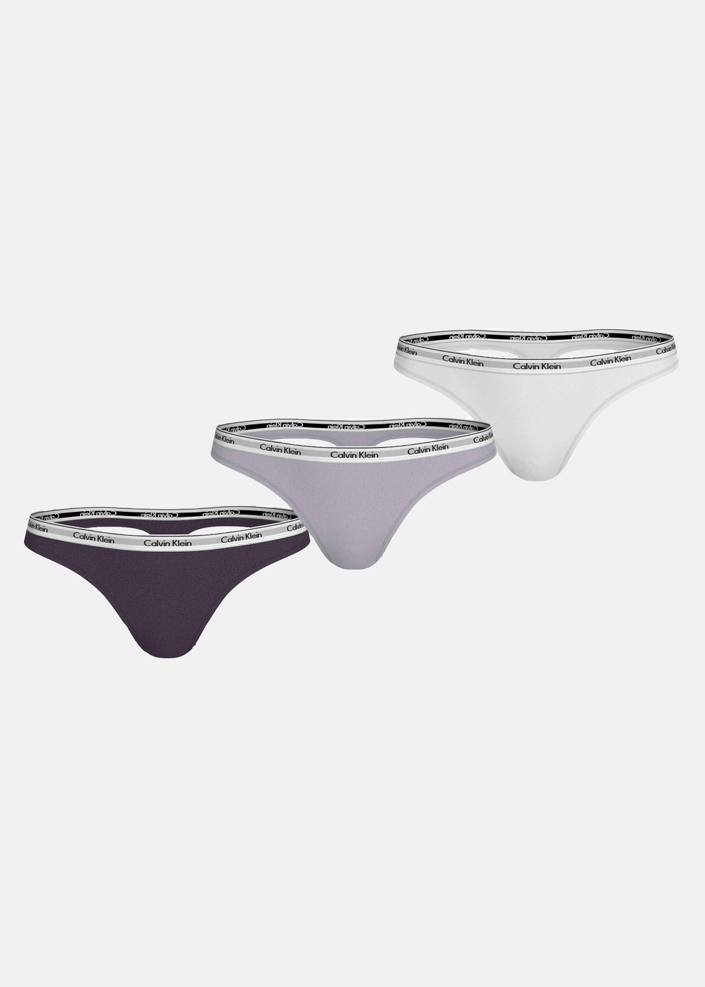 Thong 3pk, Nightshade/Lilac Sugar/White, Xs, Trosor | Mode - Underkläder - Trosor | Padelspecialisterna
