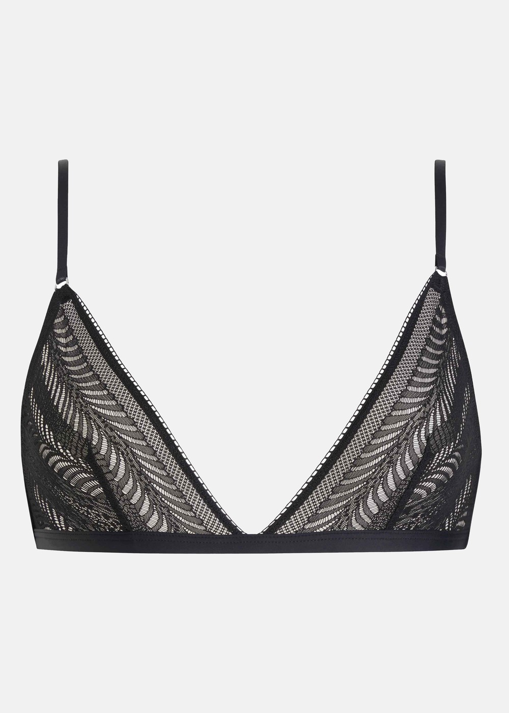 Unlined Triangle, Black, Xs, Bh | Mode - Underkläder - BH | Padelspecialisterna