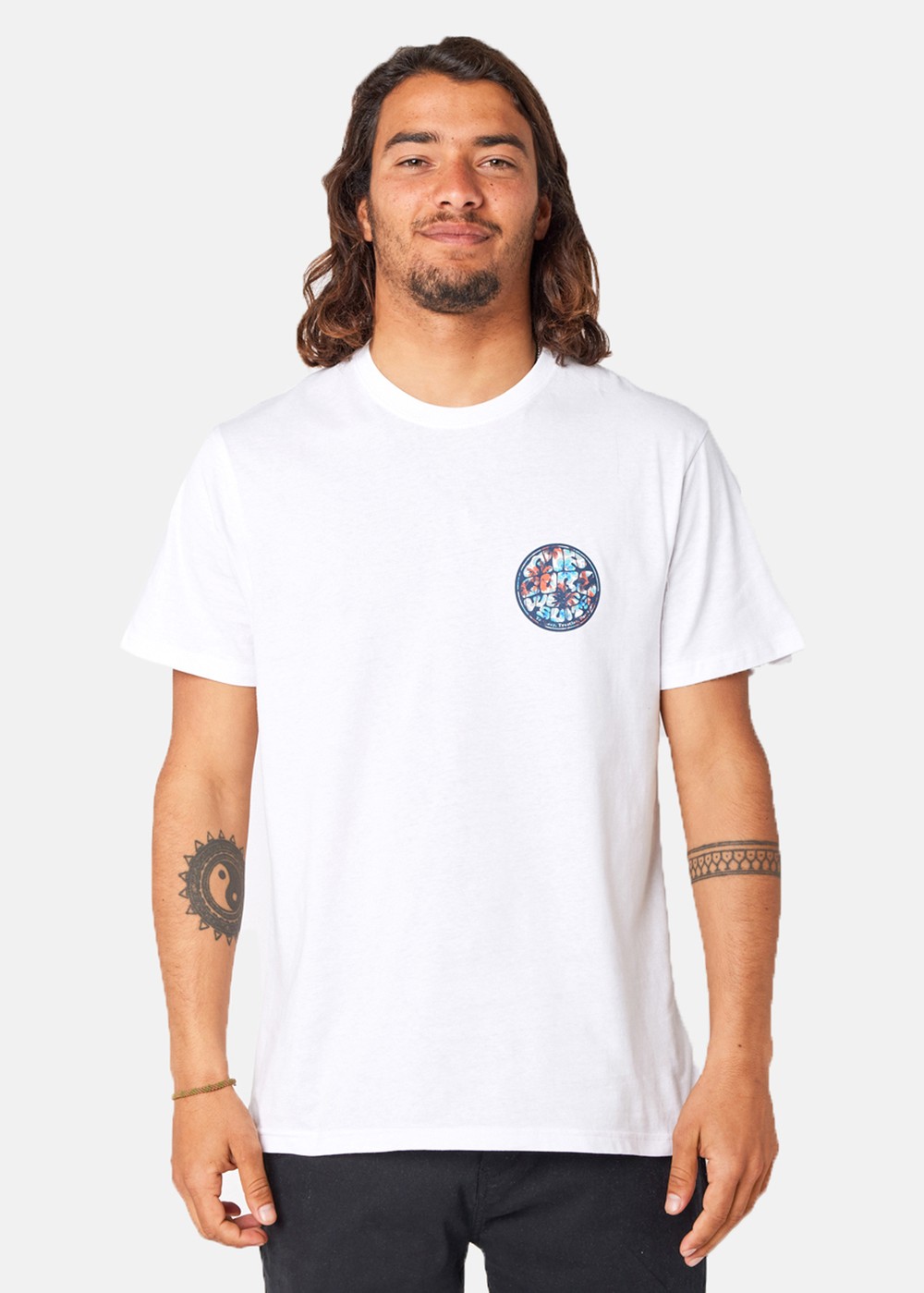 Passage Tee, White, S, T-Shirts | Herr - Kläder - T-shirts | Padelspecialisterna