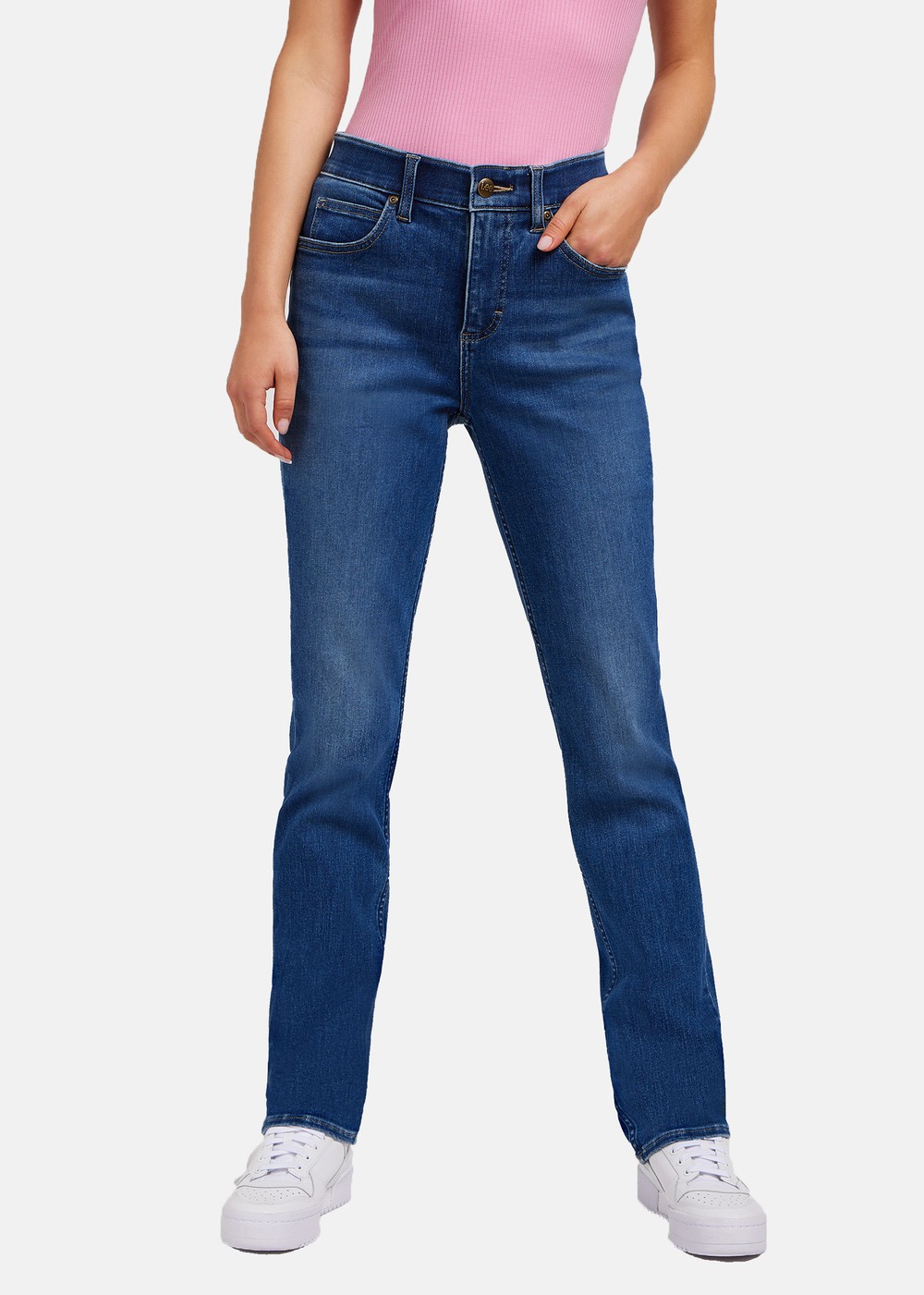 Ulc Straight, Cobalt Sheen, 29/31, Vardagsbyxor | Dam - Kläder - Byxor - Vardagsbyxor | Padelspecialisterna