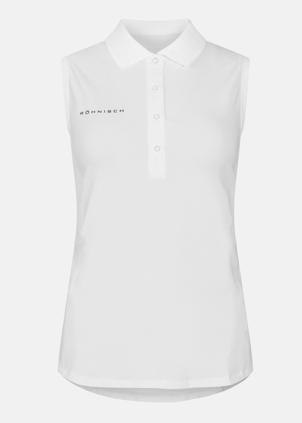 Nicky Sleeveless Poloshirt, White, 2xl, Skjortor | Dam - Kläder - Piketröjor & Skjortor | Padelspecialisterna