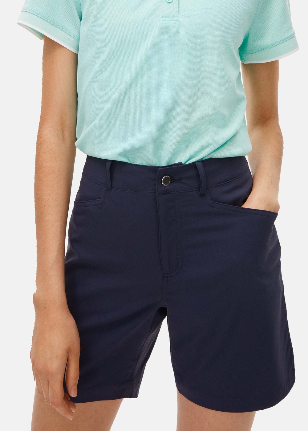 Lightstretch Shorts, Navy, 40, Vardagsshorts | Dam - Kläder - Shorts - Vardagsshorts | Padelspecialisterna