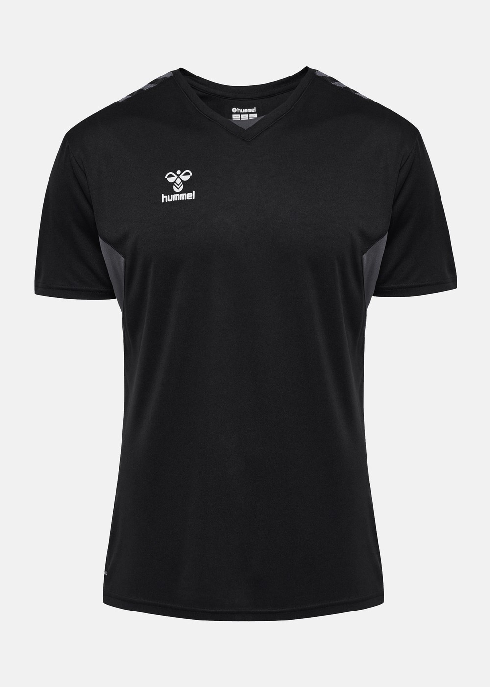 Hmlauthentic Pl Jersey S/S, Black, M, Löpar T-Shirts | Herr - Aktivitet - Löparkläder - Löpar t-shirts | Padelspecialisterna