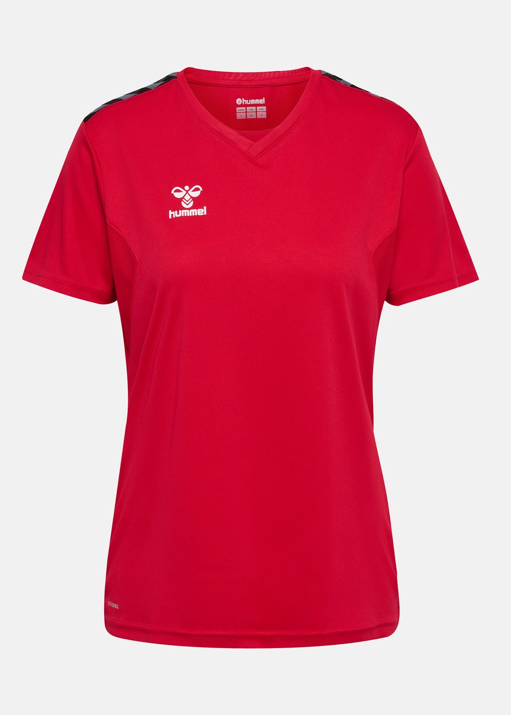 Hmlauthentic Pl Jersey S/S Wom, True Red, L, Tränings-T-Shirts | Dam - Aktivitet - Träningskläder - Tränings-t-shirts | Padelspecialisterna