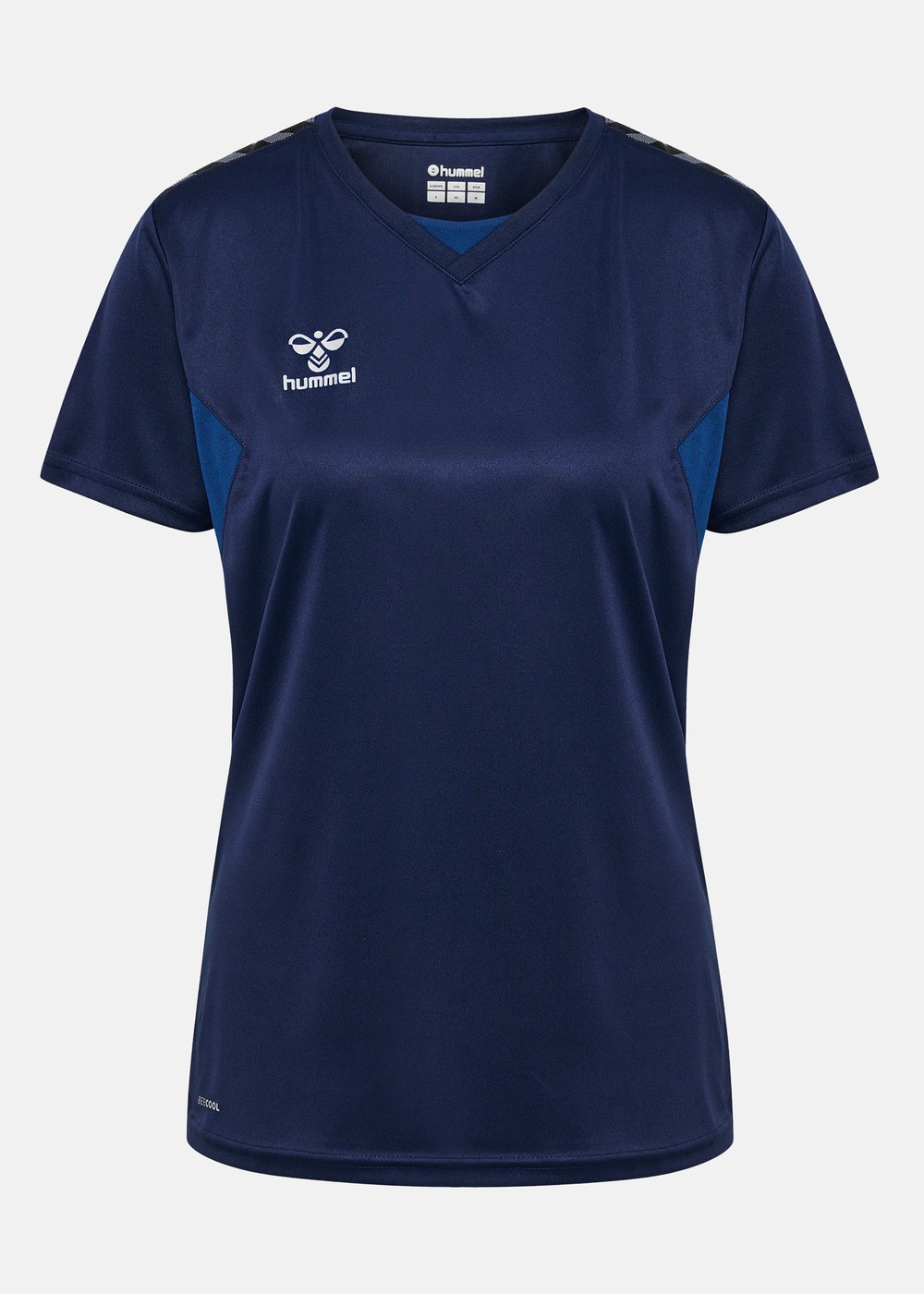 Hmlauthentic Pl Jersey S/S Wom, Marine, Xl, Tränings-T-Shirts | Dam - Aktivitet - Träningskläder - Tränings-t-shirts | Padelspecialisterna