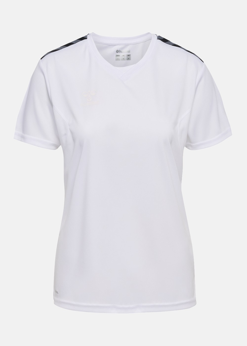 Hmlauthentic Pl Jersey S/S Wom, White, S, Tränings-T-Shirts | Dam - Aktivitet - Träningskläder - Tränings-t-shirts | Padelspecialisterna