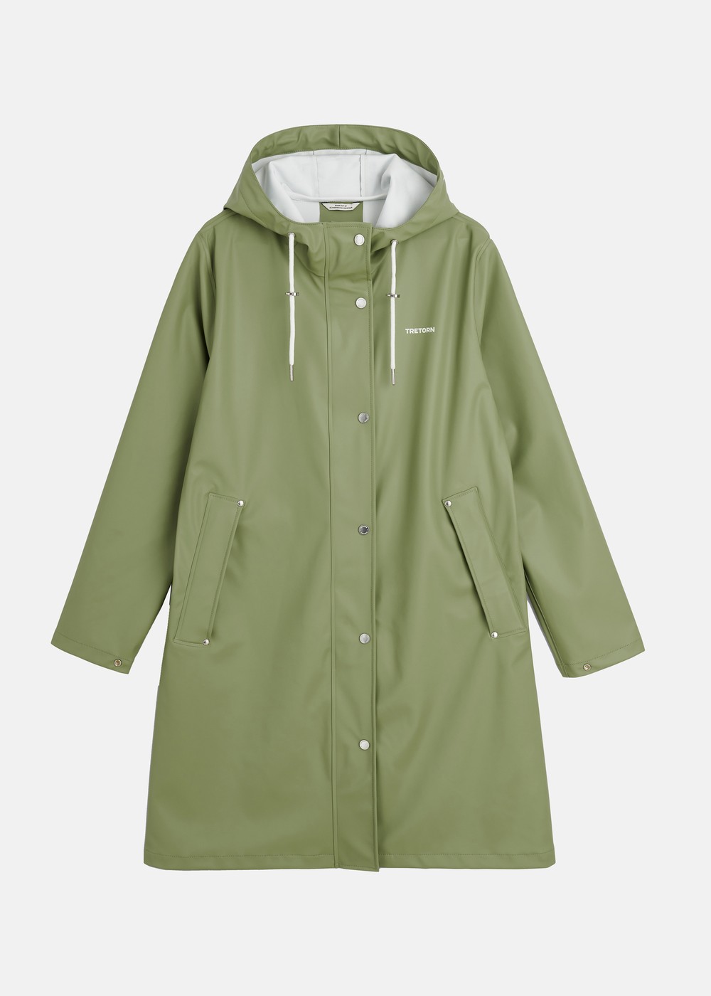 Wings A-Shape Rain Coat, 525/Oil Green, S, Höstjackor | Dam - Kläder - Jackor - Höstjackor | Padelspecialisterna
