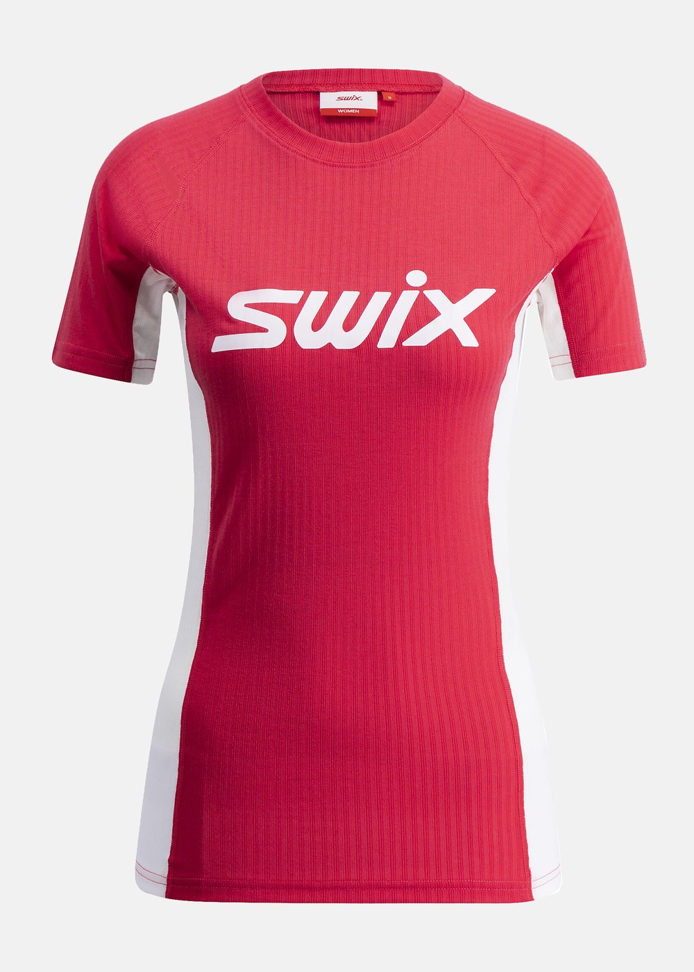 Racex Classic Short Sleeve W, Cherry Berry / Bright White, Xl, Funktionsunderställ | Sport & aktivitet - Friluftsliv - Vandringskläder - Underställ - Funktionsunderställ | Padelspecialisterna