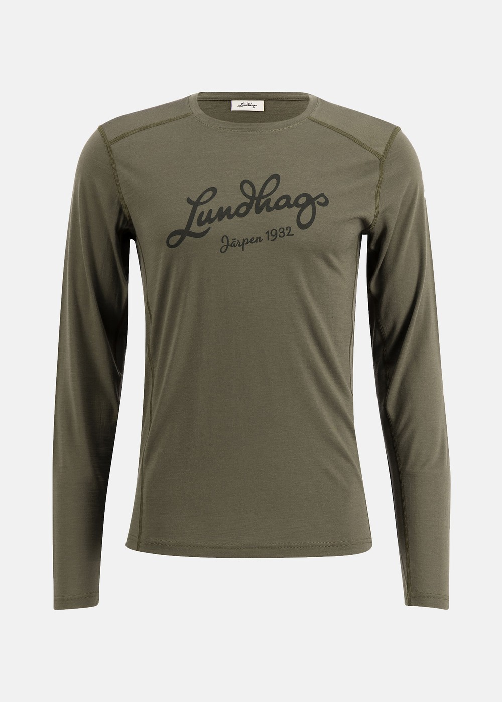 Fulu Merino Longsleeve T-Shirt, Forest Green, 2xl, T-Shirts | Sport & aktivitet - Friluftsliv - Vandringskläder - T-shirts | Padelspecialisterna