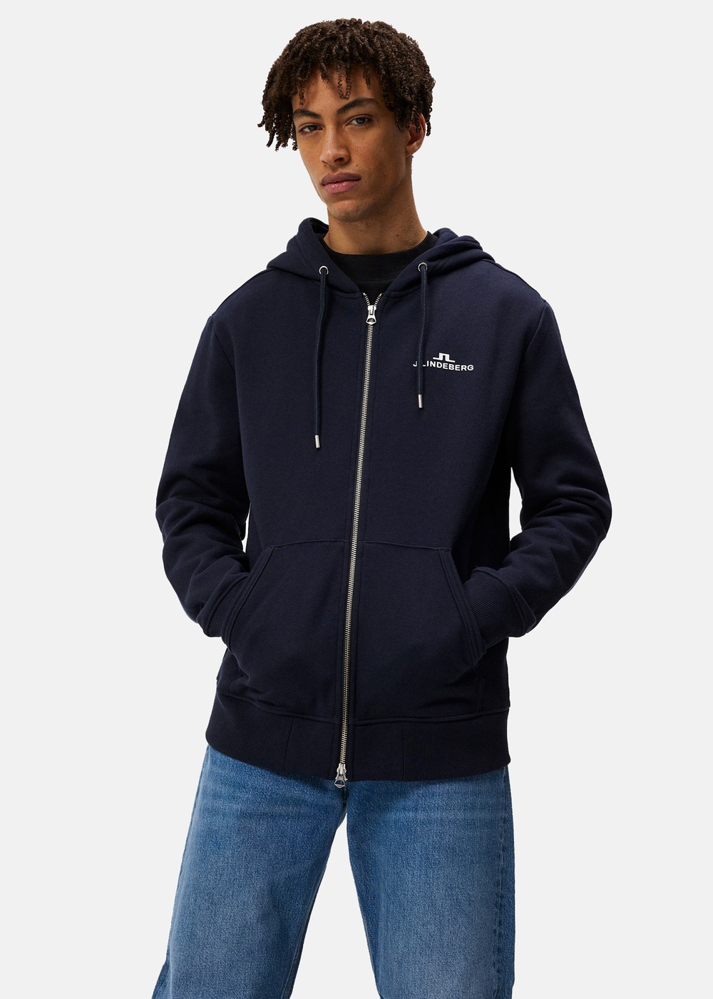 Alpha Zip Hood, Jl Navy, S, Hoodies | Herr - Kläder - Tröjor - Hoodies | Padelspecialisterna