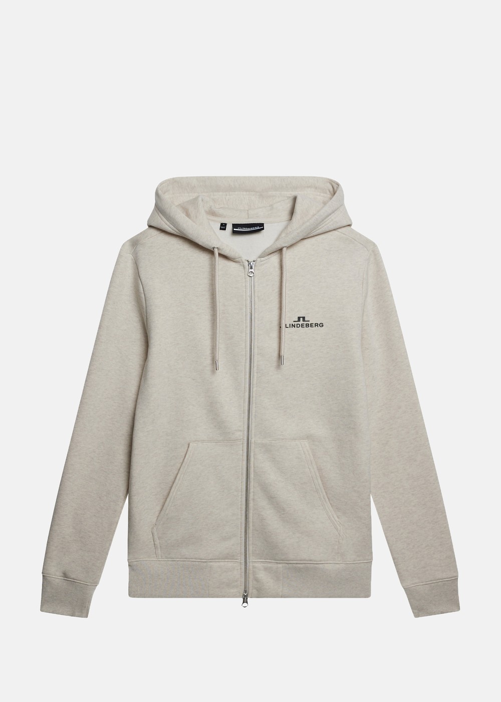 Alpha Zip Hood, Beige Melange, M, Hoodies | Herr - Kläder - Tröjor - Hoodies | Padelspecialisterna