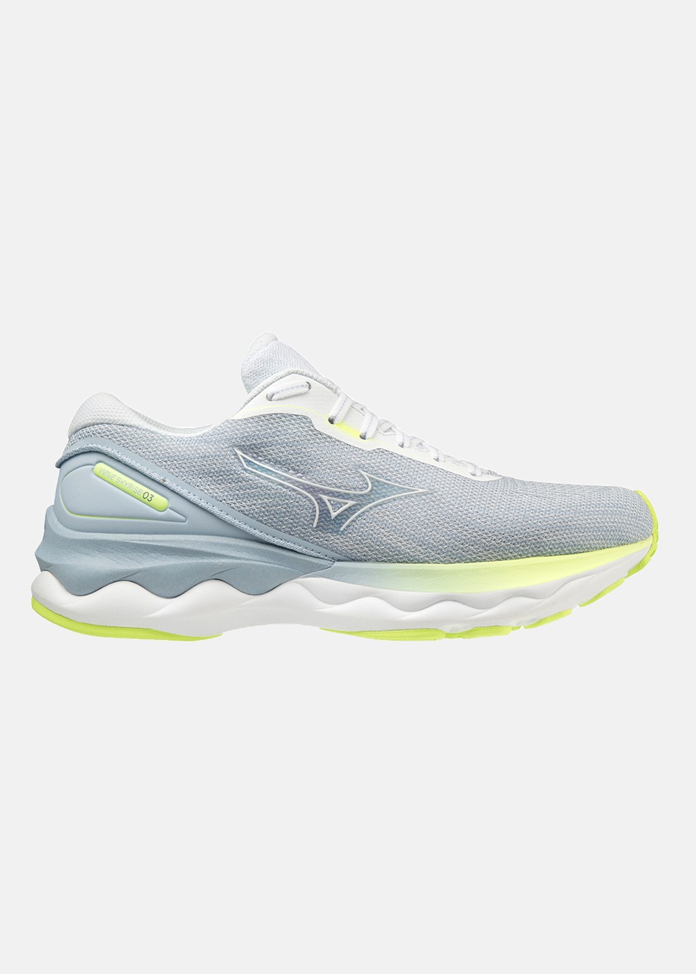 Wave Skyrise 3 W, White/White/Neo Lime, 36.5 (Uk 4), Löparskor | Sport & aktivitet - Sporter - Löpning - Löparskor | Padelspecialisterna