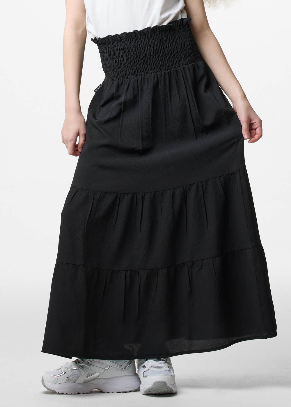 Miami Long Skirt Jr, Black, 140, Klänningar | Junior - Kläder - Kjolar & Klänningar | Padelspecialisterna