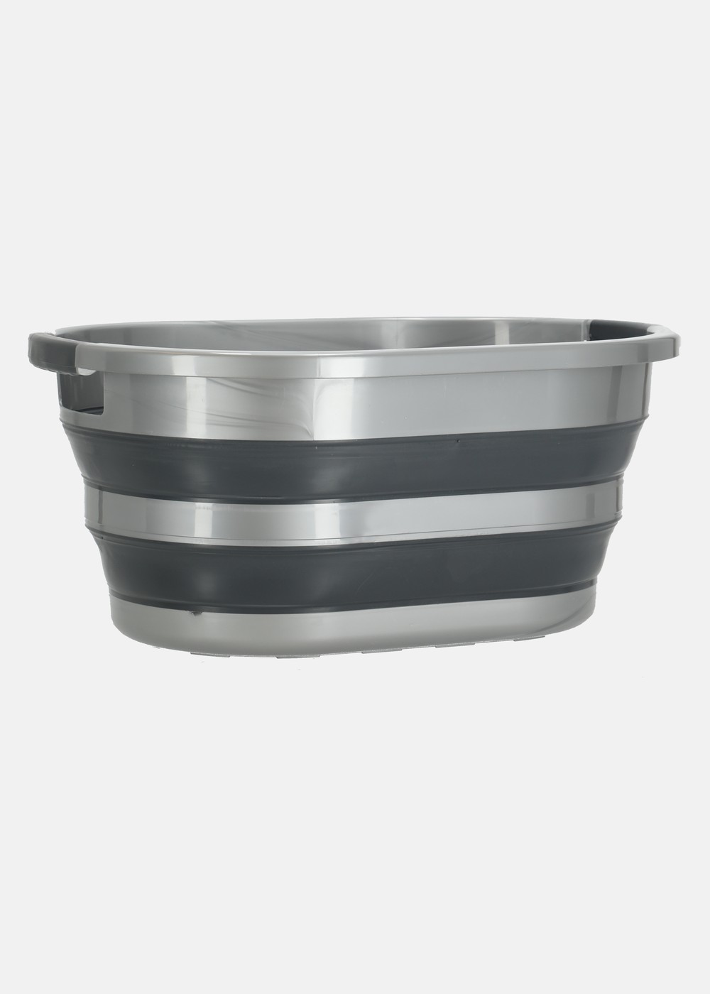 Foldable Wash Tub - Genval-27l, Antracite / Grey, 27 Liter, Camping | Sport & aktivitet - Friluftsliv - Camping | Padelspecialisterna