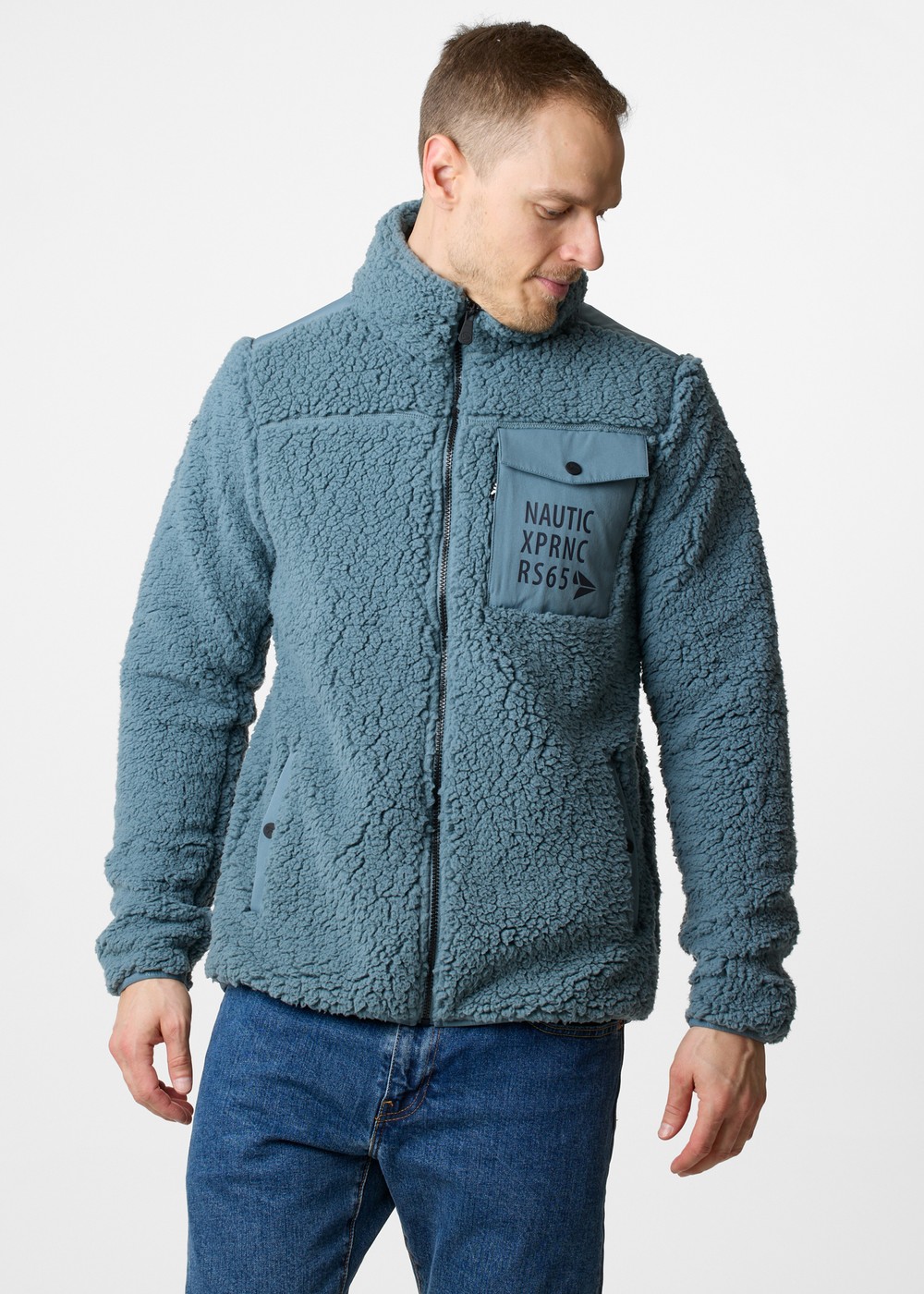 Marstrand Stretch Pile Jacket, Dk. Seagreen, 3xl, Tröjor | Sport & aktivitet - Friluftsliv - Vandringskläder - Tröjor | Padelspecialisterna