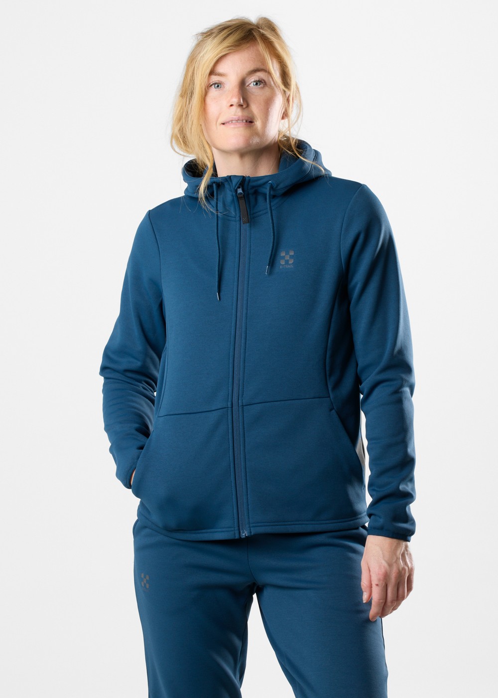 Training Zip Hood 2.0 W, Navy Blue, 38, Hoodies | Dam - Kläder - Tröjor - Hoodies | Padelspecialisterna