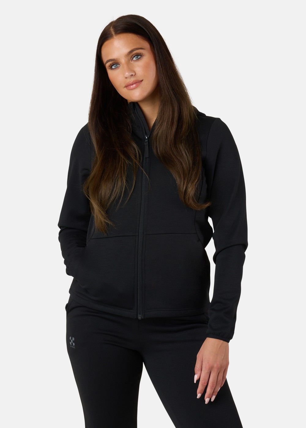 Training Zip Hood 2.0 W, Black, 48, Hoodies | Dam - Kläder - Tröjor - Hoodies | Padelspecialisterna
