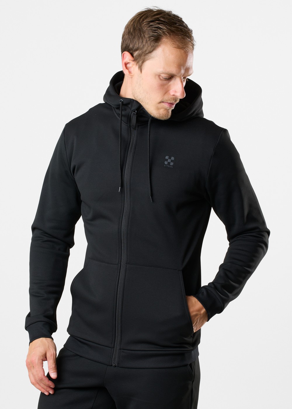 Training Zip Hood 2.0, Black, L, Hoodies | Herr - Kläder - Tröjor - Hoodies | Padelspecialisterna