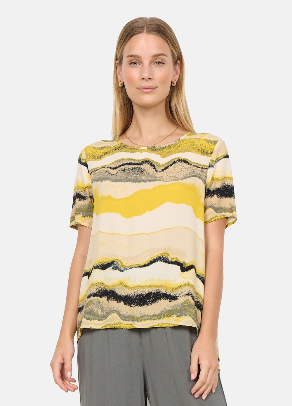 Sc-Elsbet 2, Golden Yellow Combi, S, T-Shirts | Dam - Kläder - T-shirts | Padelspecialisterna