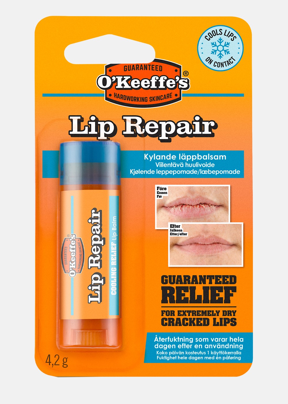 Lip Repair - Kylande Läppbalsa, Onecolour, Onesize, Träningstillbehör | Dam - Aktivitet - Träningskläder - Träningstillbehör | Padelspecialisterna