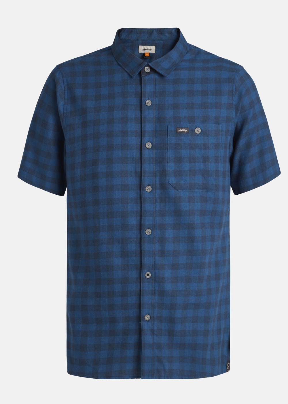 Ekren Ms Ss Shirt, Light Navy, S, Kortärmade Skjortor | Herr - Kläder - Skjortor - Kortärmade skjortor | Padelspecialisterna