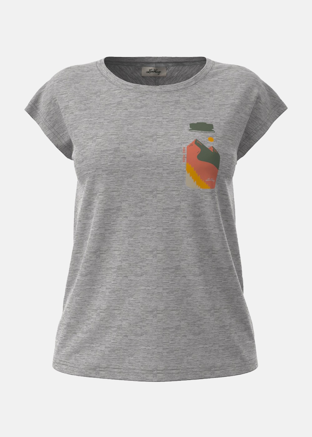 Fulu Merino Bottle T-Shirt W, Light Grey, L, T-Shirts | Dam - Aktivitet - Outdoorkläder - T-shirts | Padelspecialisterna