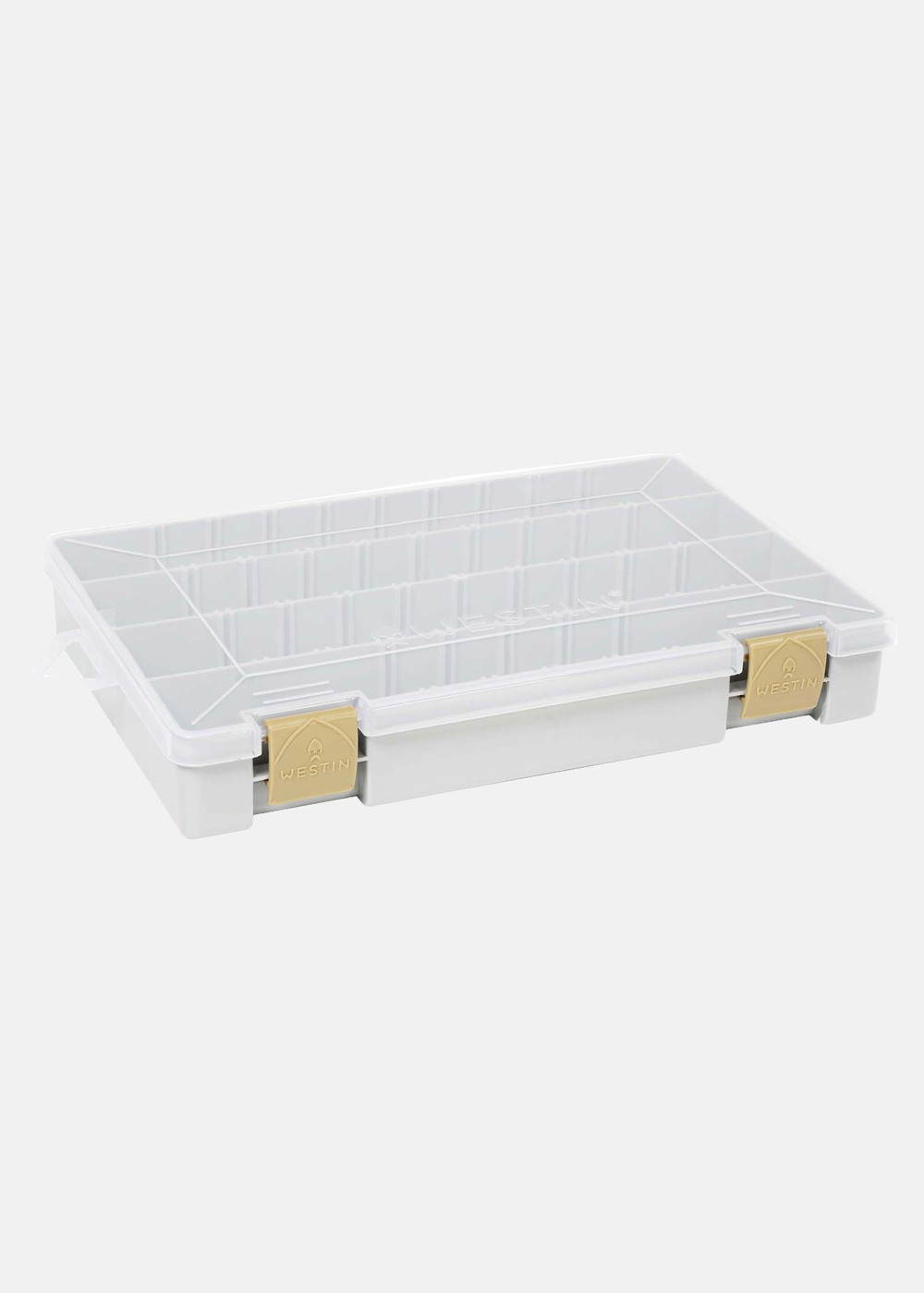 W3 Tackle Box, Grey/Clear, S, Verktyg Och Tillbehör | Sport & aktivitet - Fiske - Verktyg och tillbehör | Padelspecialisterna