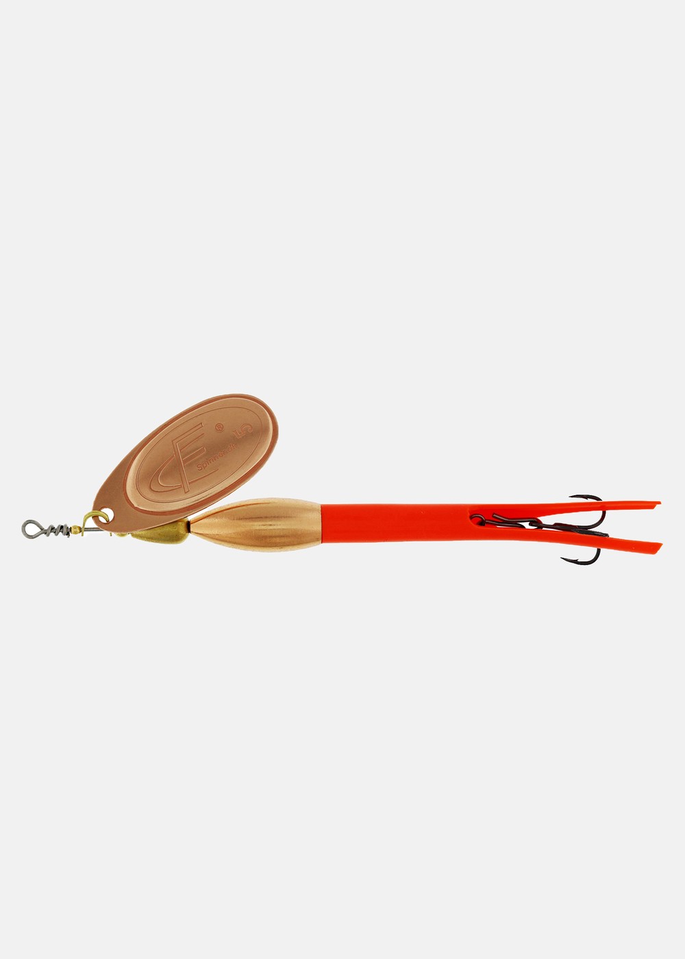 Fc Bullet, Flouro Orange Copper Blade, 30, Vibrationsbeten | Sport & aktivitet - Fiske - Fiskedrag - Spinnare & Vibrationsbeten | Padelspecialisterna