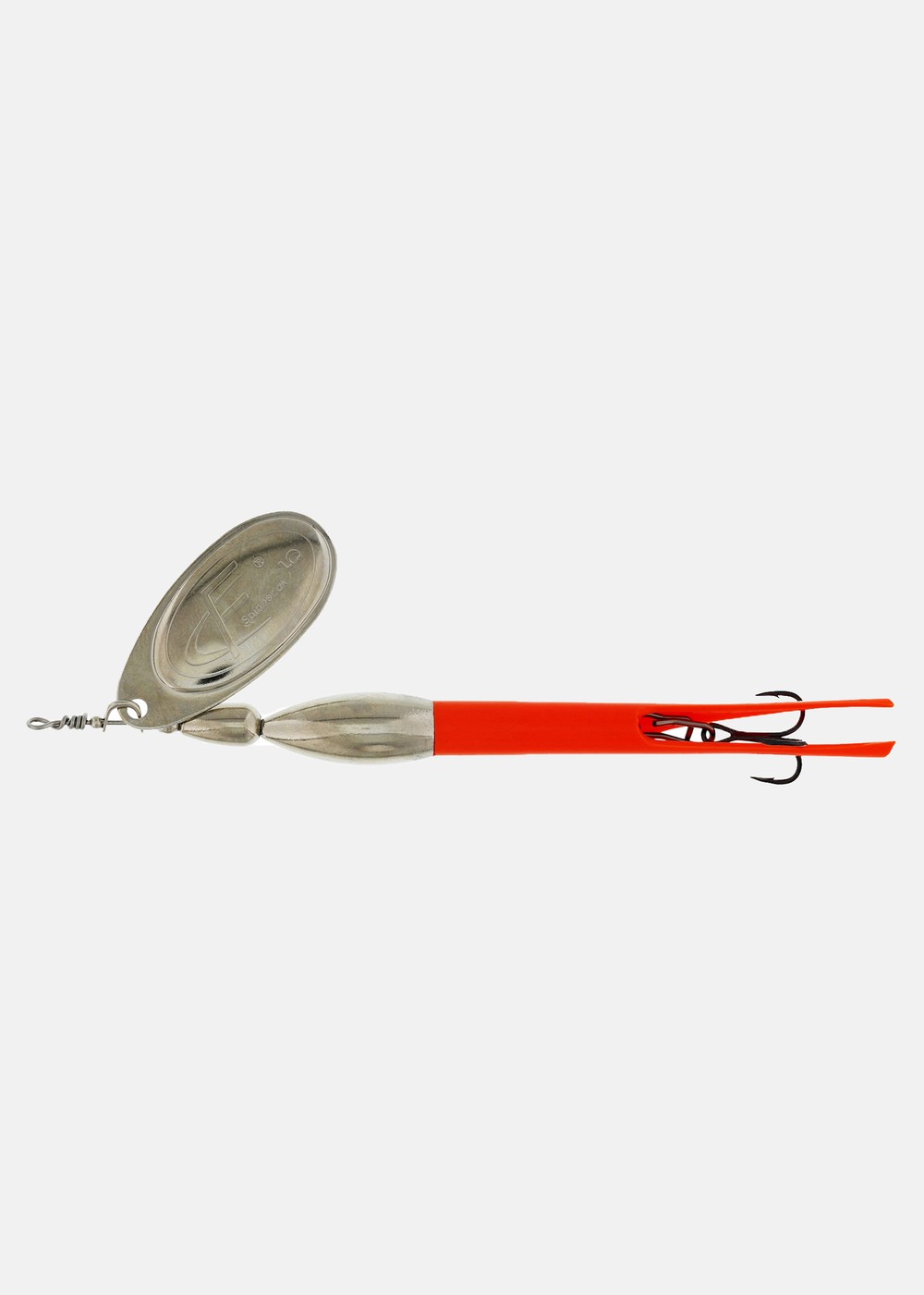 Fc Bullet, Flouro Orange Silver Blade, 30, Vibrationsbeten | Sport & aktivitet - Fiske - Fiskedrag - Spinnare & Vibrationsbeten | Padelspecialisterna