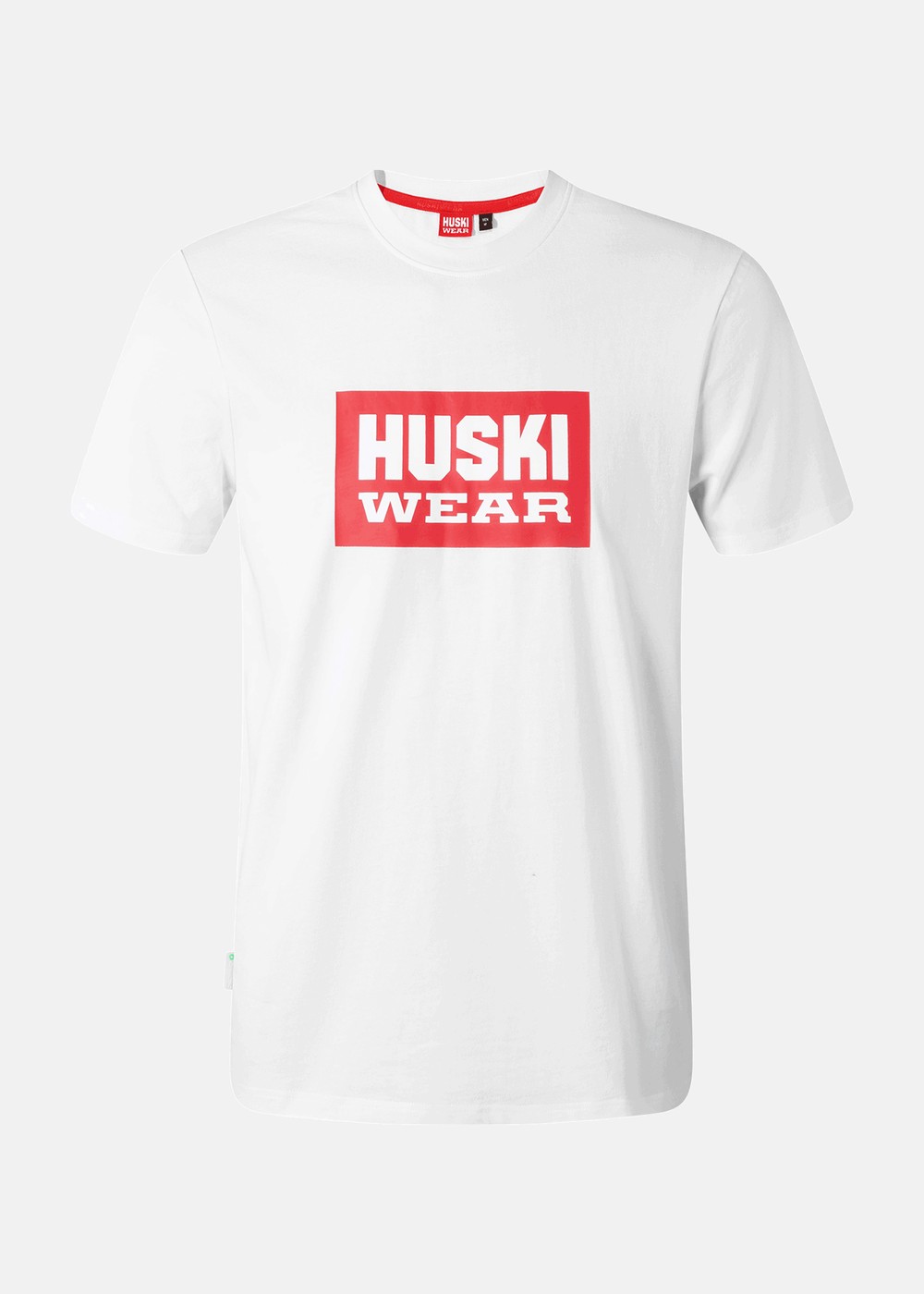 Logo Tee, Huski Snow White, S, T-Shirts | Herr - Kläder - T-shirts | Padelspecialisterna