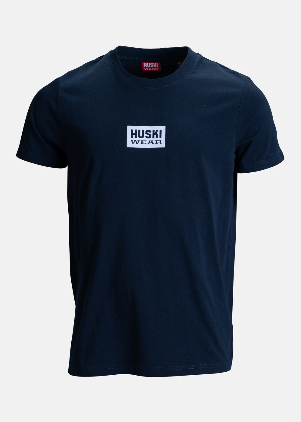 Flock Print Tee, Navy Blue, M, T-Shirts | Herr - Kläder - T-shirts | Padelspecialisterna