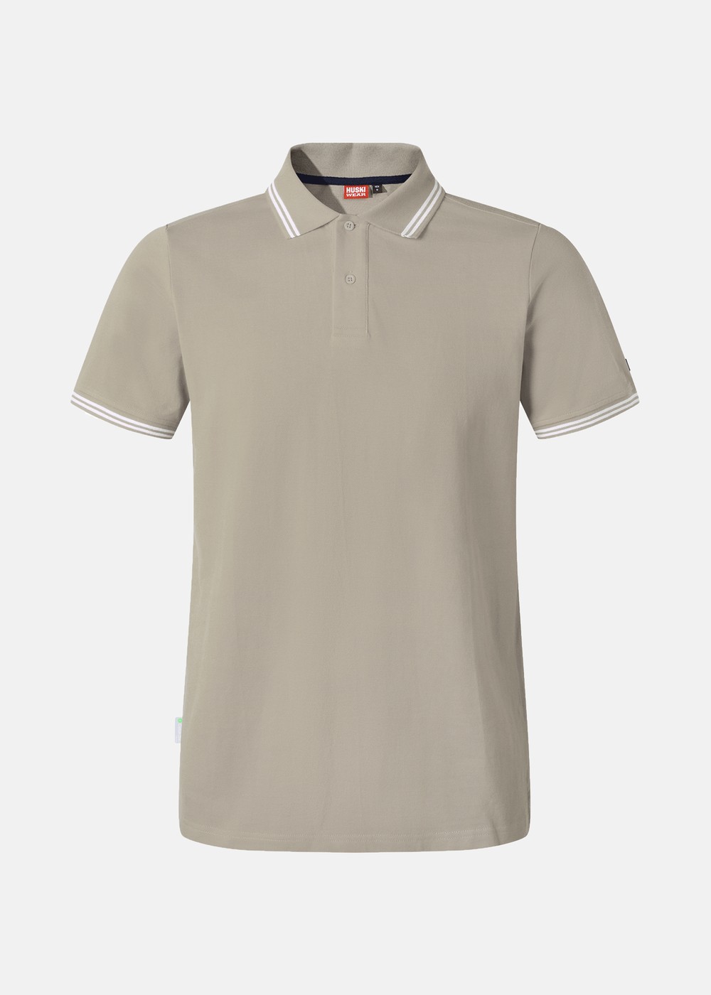 Shore Pique Polo, Khaki, L, Piketröjor | Herr - Kläder - Piketröjor | Padelspecialisterna