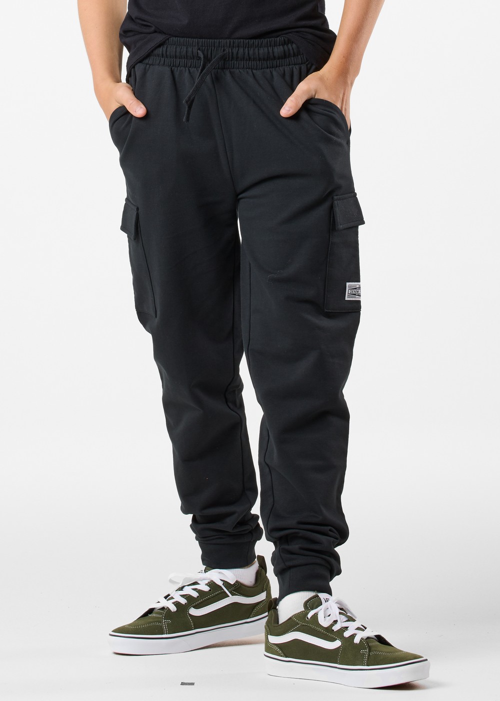 San Diego Pants College Jr, Black, 110, Vardagsbyxor | Junior - Kläder - Byxor - Vardagsbyxor | Padelspecialisterna