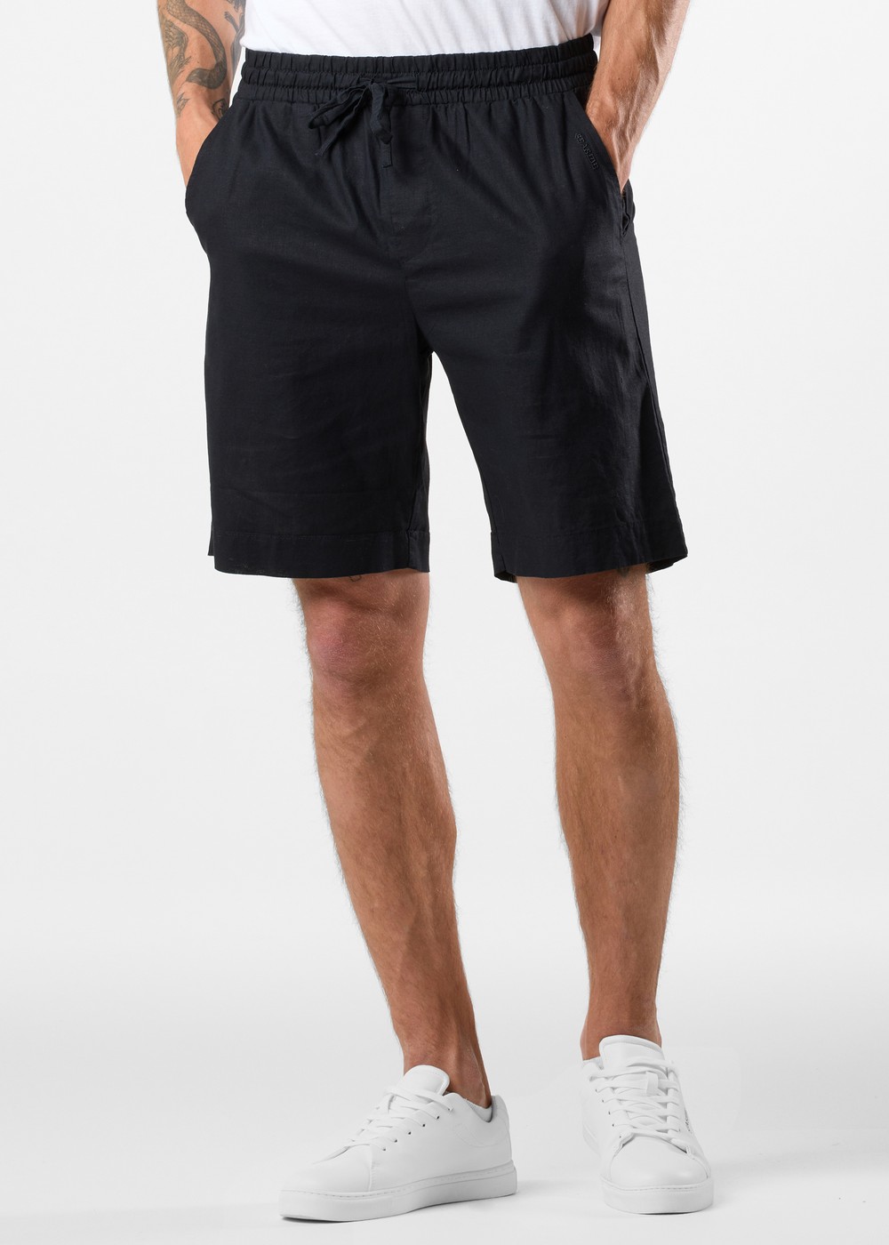 New Hampshire Linen Shorts, Black, Xs, Vardagsshorts | Herr - Kläder - Shorts - Vardagsshorts | Padelspecialisterna