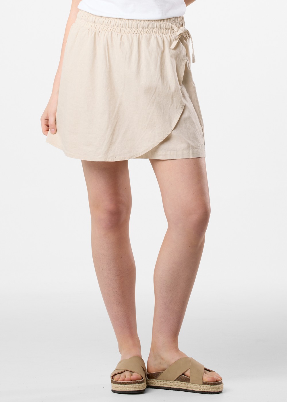New Hampshire Linen Skort W, Beige, 46, Kjolar | Dam - Kläder - Kjolar | Padelspecialisterna